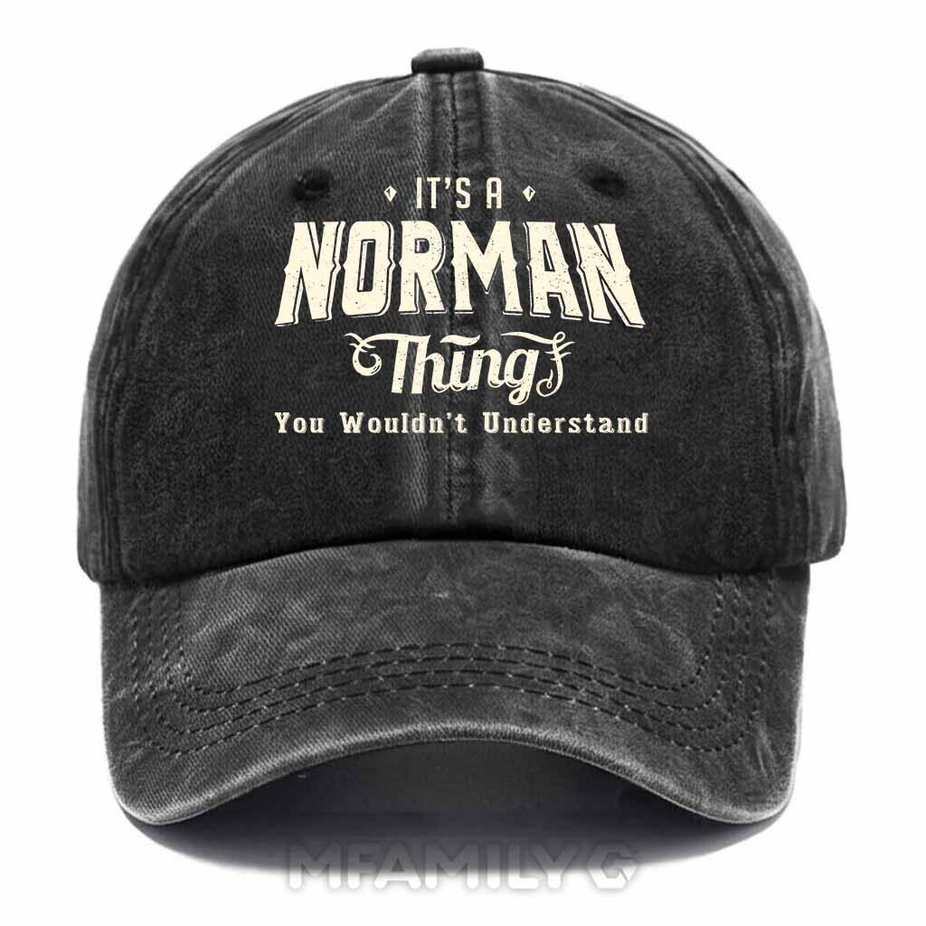 Norman Thing Washed Baseball Cap