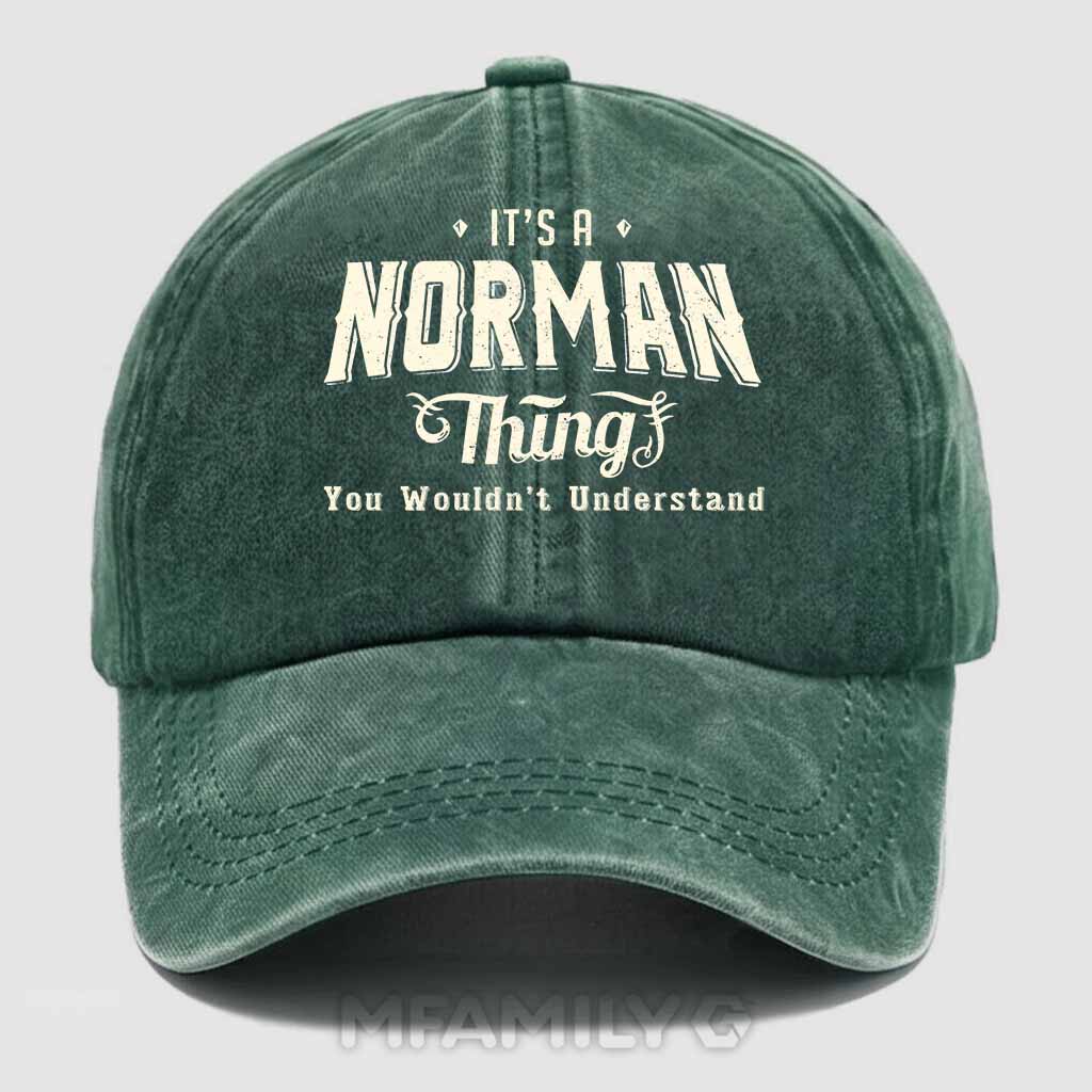 Norman Thing Washed Baseball Cap