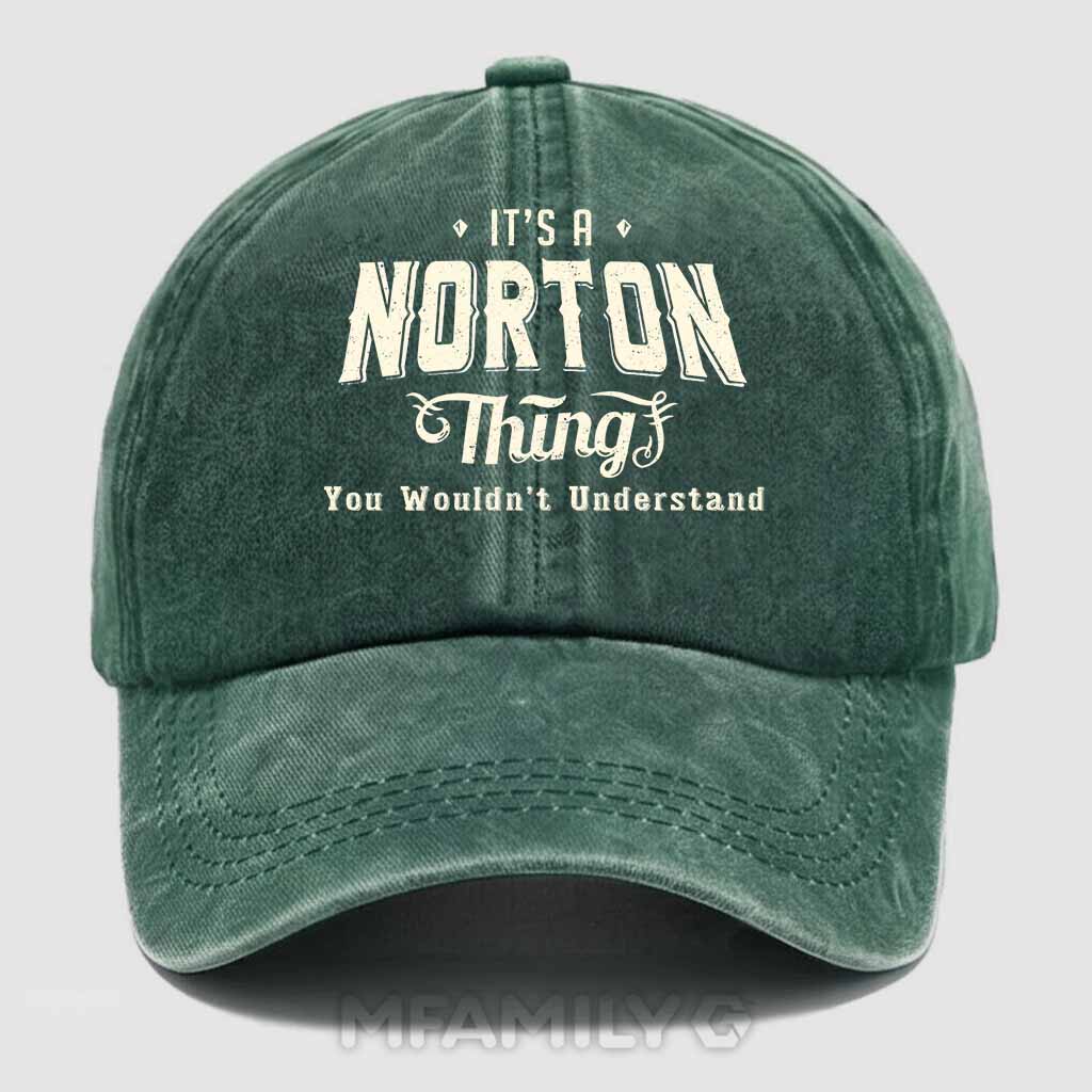 Norton Thing Washed Baseball Cap