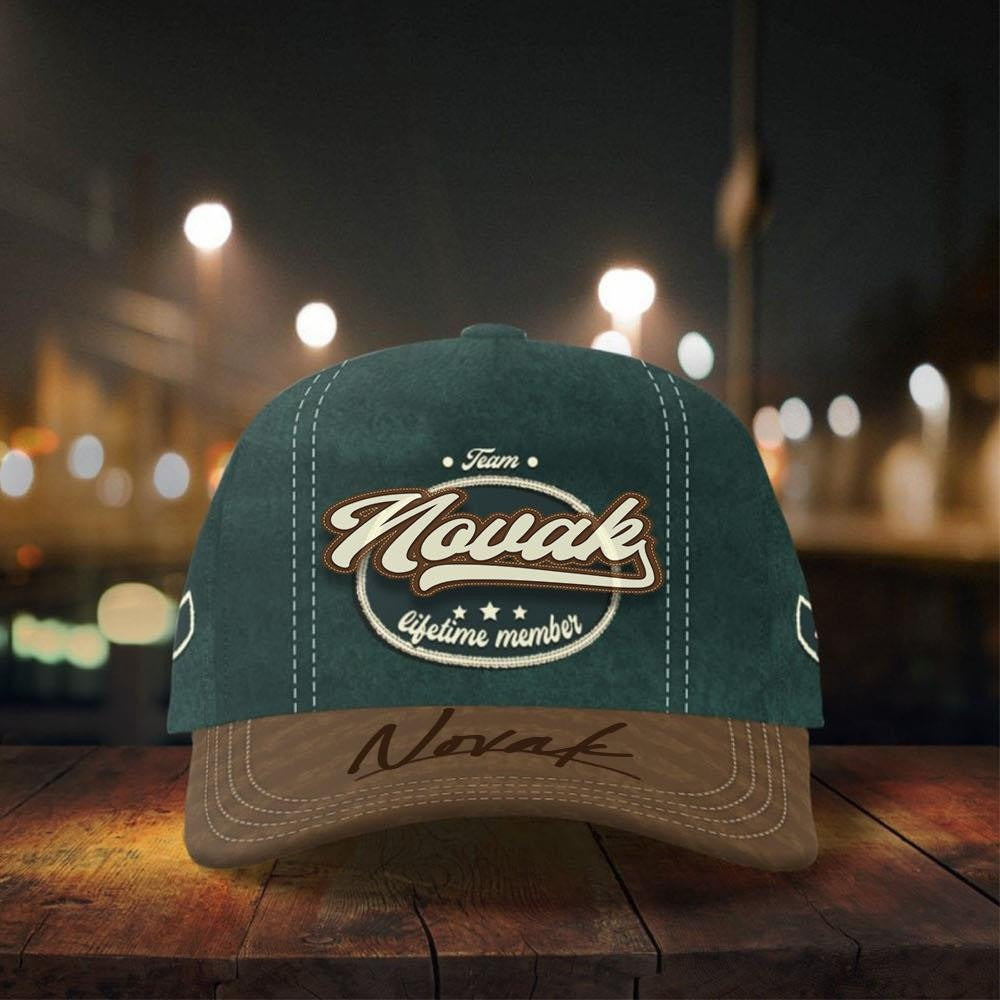 Novak Vintage Lifetime Member Baseball Cap