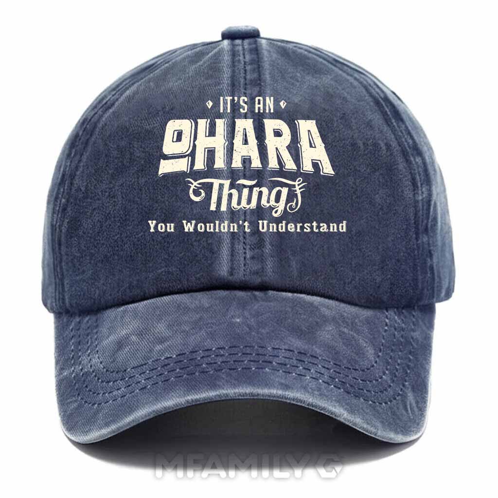 Ohara Thing Washed Baseball Cap