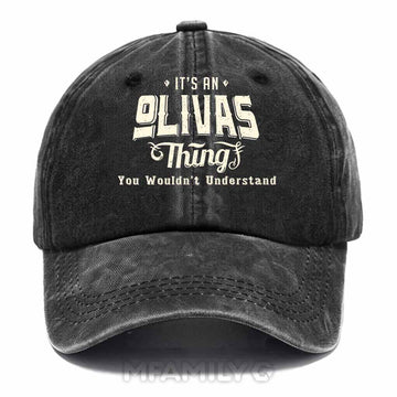 Olivas Thing Washed Baseball Cap