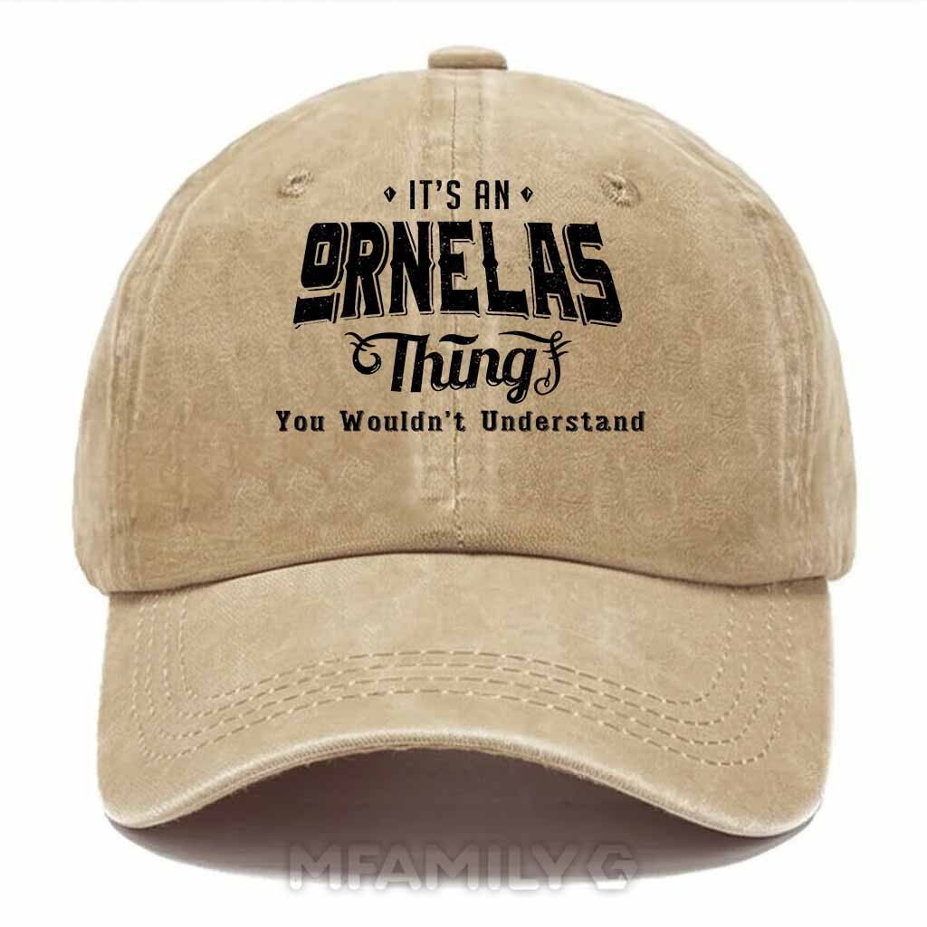 Ornelas Thing Washed Baseball Cap