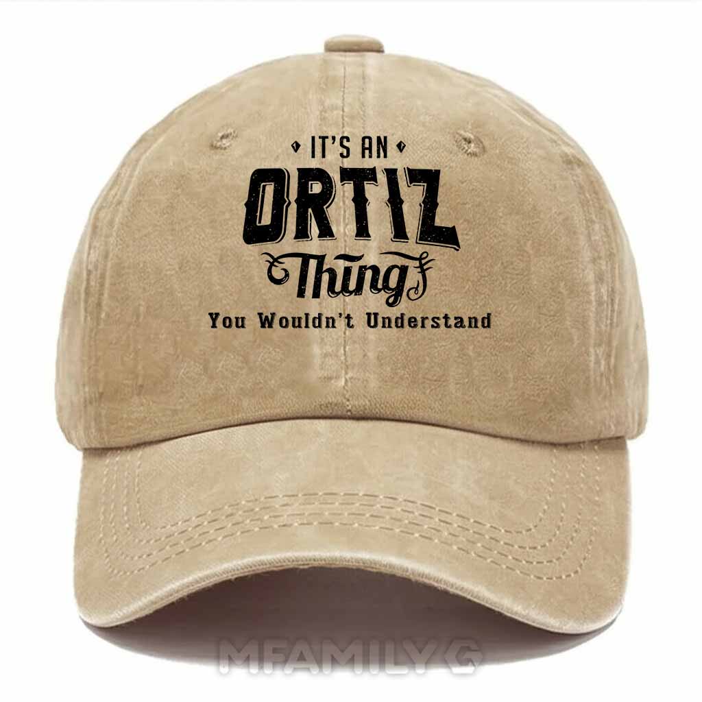 Ortiz Thing Washed Baseball Cap