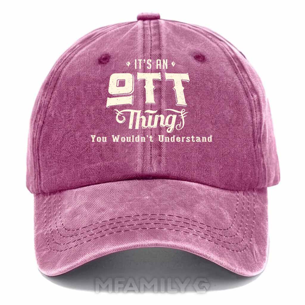 Ott Thing Washed Baseball Cap