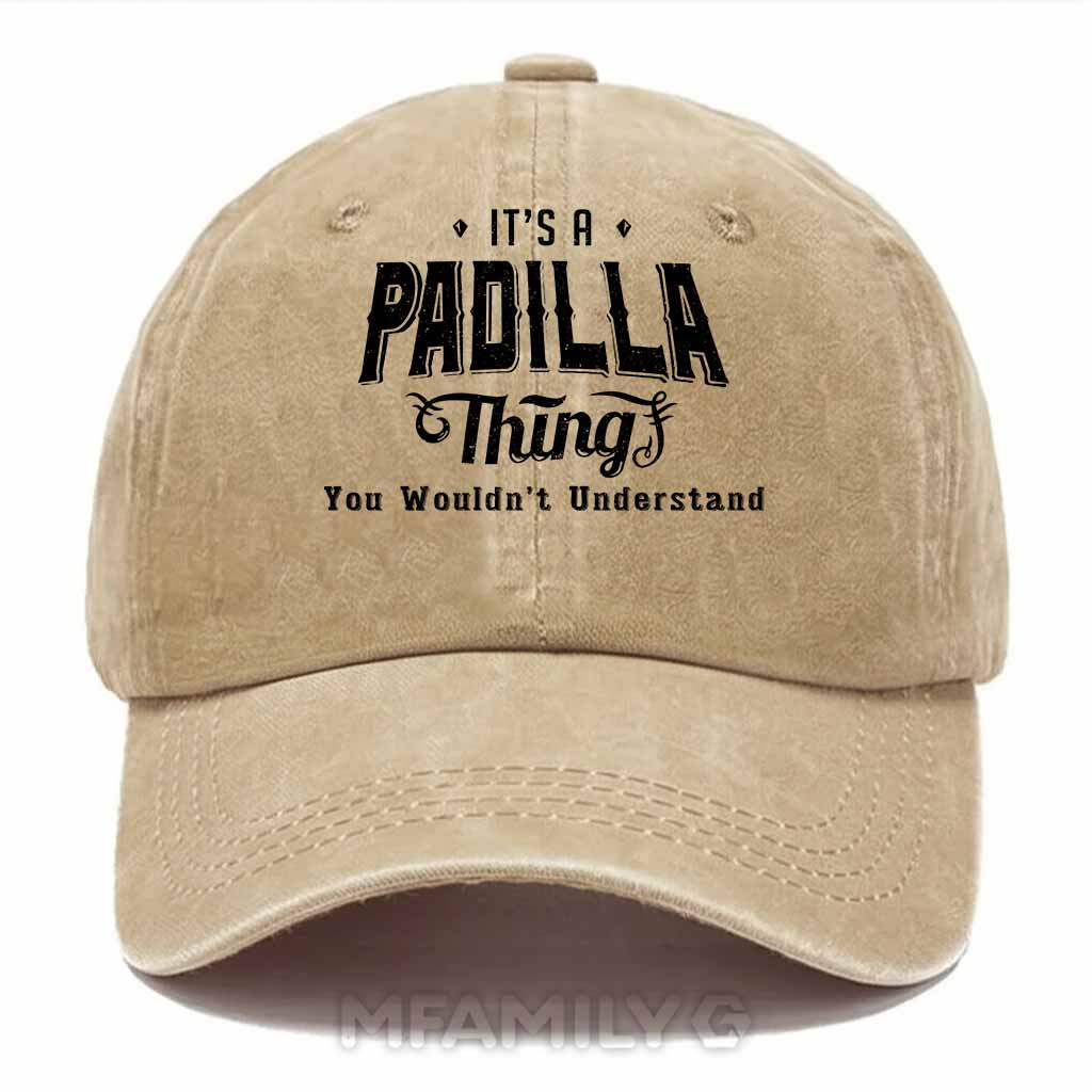 Padilla Thing Washed Baseball Cap