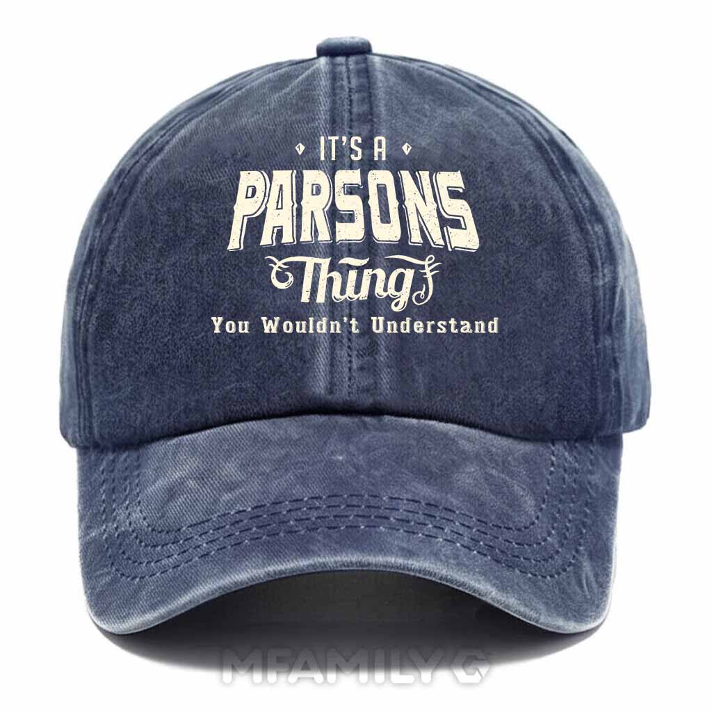 Parsons Thing Washed Baseball Cap