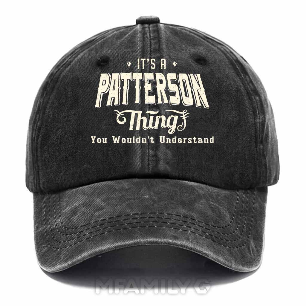 Patterson Thing Washed Baseball Cap