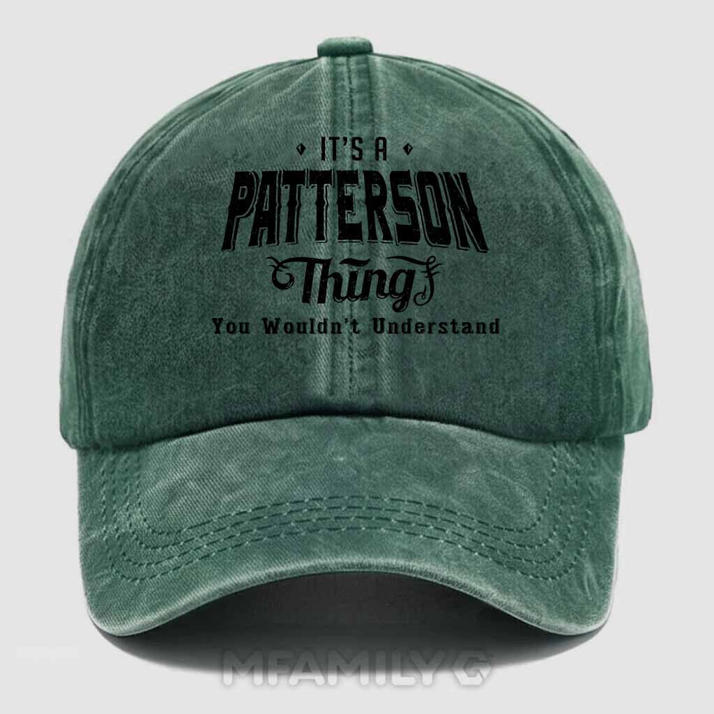 Patterson Thing Washed Baseball Cap