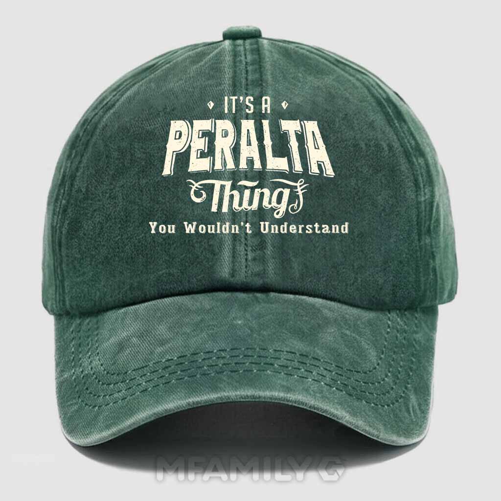 Peralta Thing Washed Baseball Cap