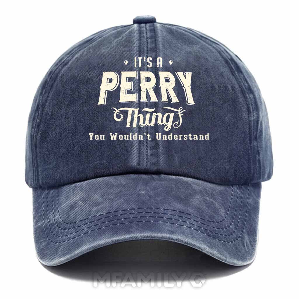 Perry Thing Washed Baseball Cap