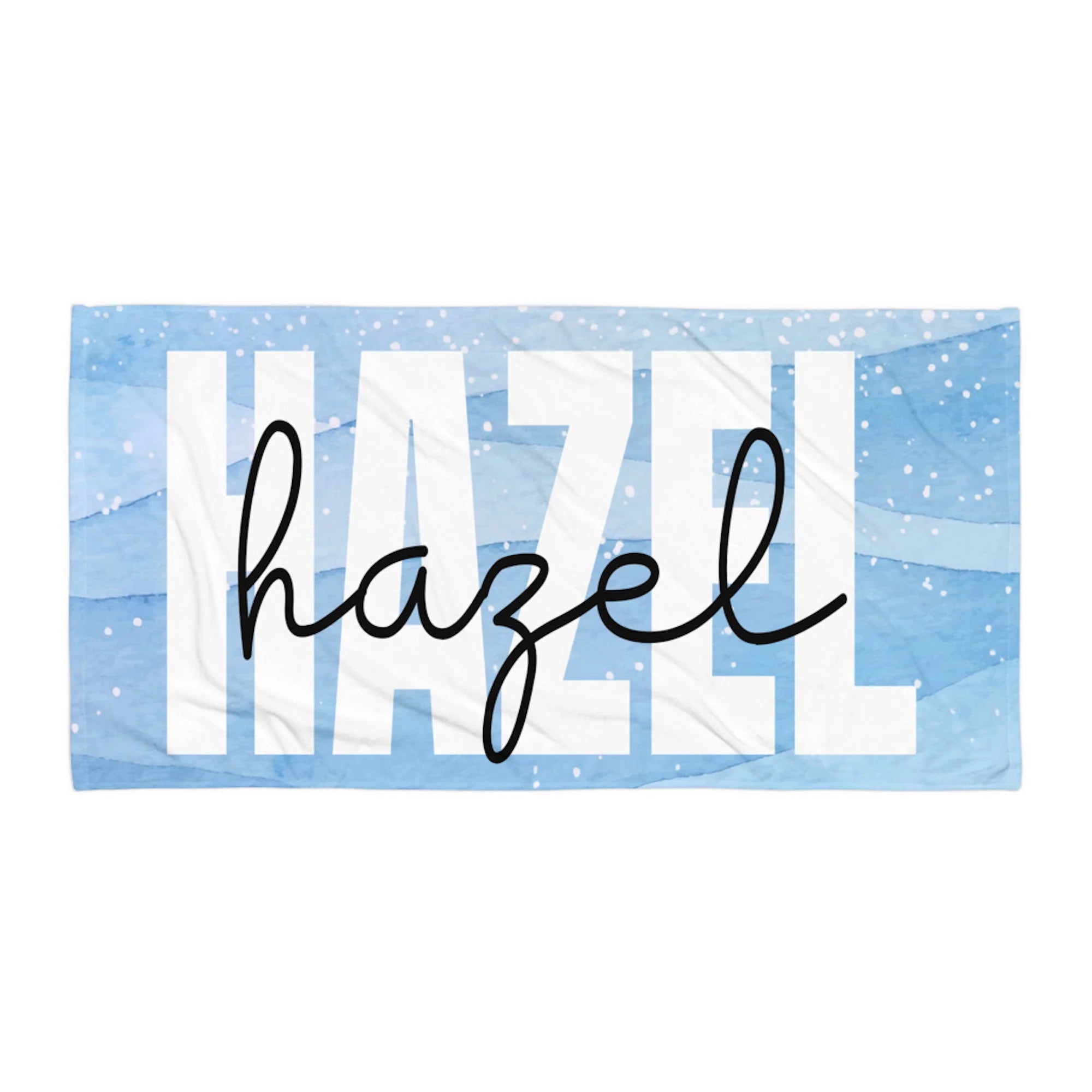 Personalized Name Beach Towel – Custom Oversized Pool & Beach Towel Gift
