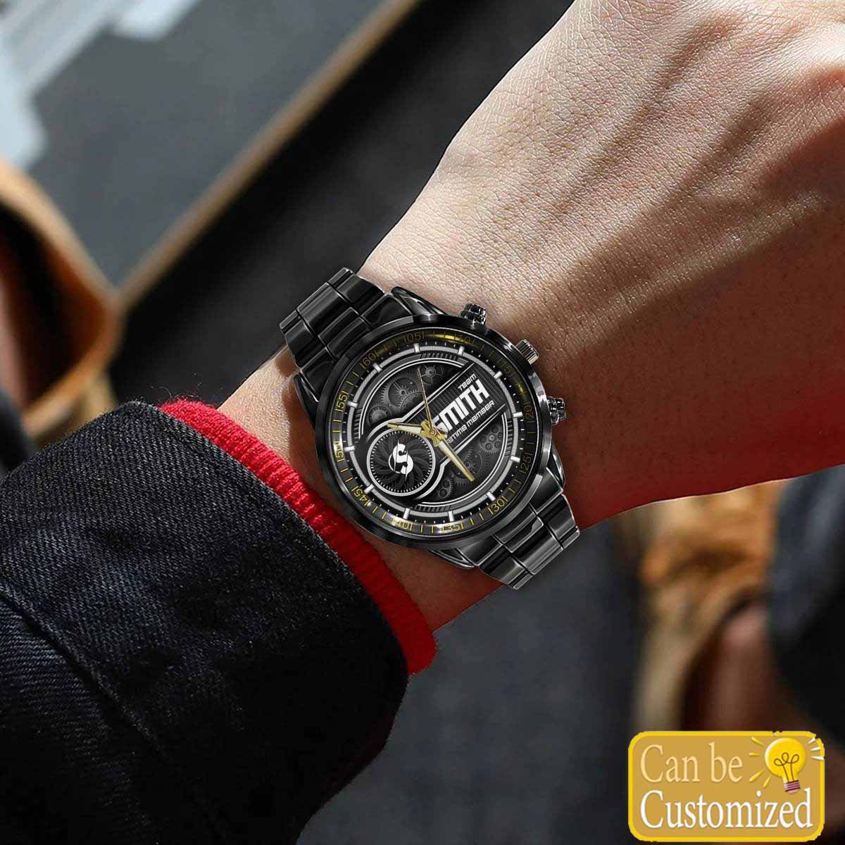 Personalized Name Stainless Steel Watch
