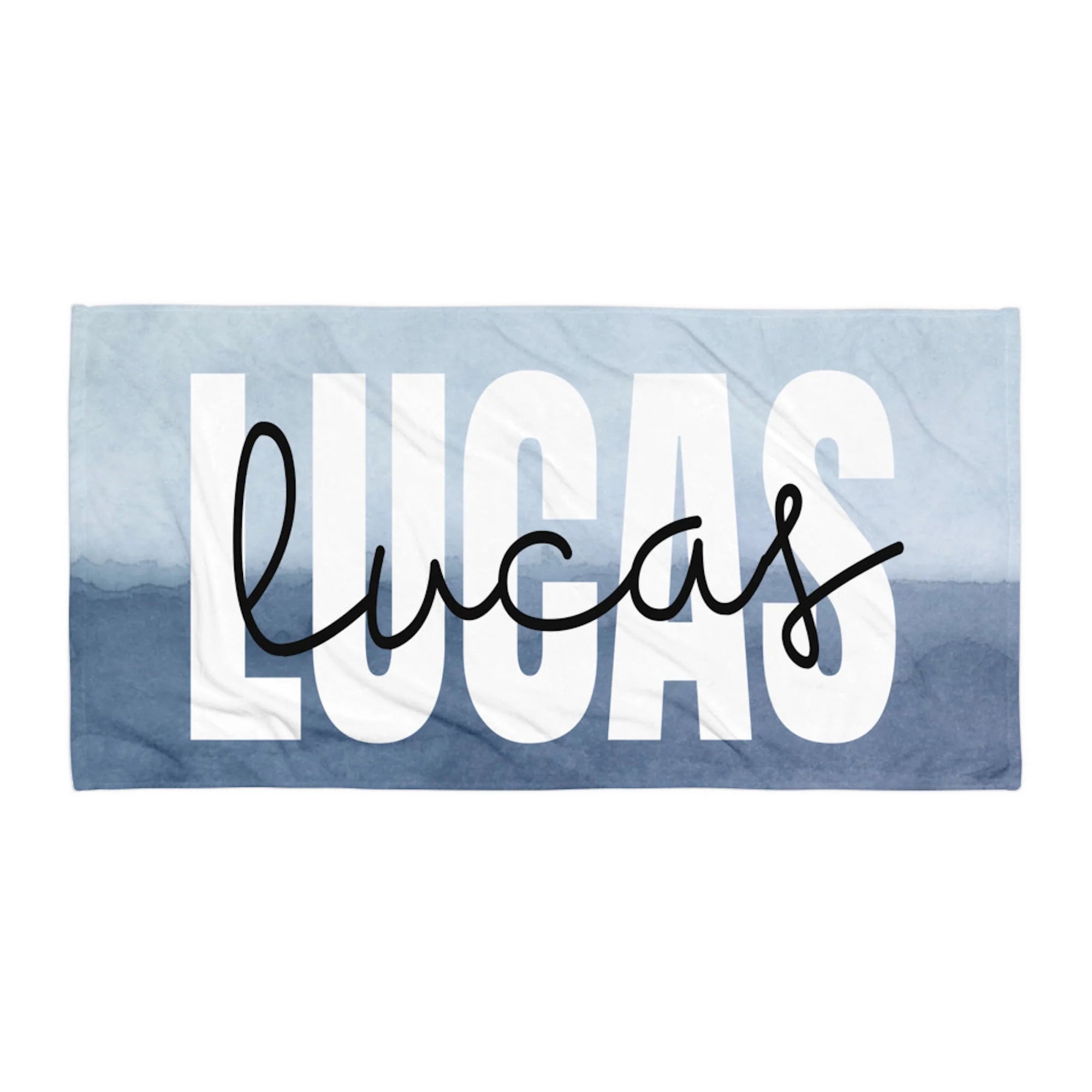 Personalized Name Beach Towel – Custom Oversized Pool & Beach Towel Gift