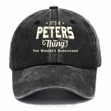 Peters Thing Washed Baseball Cap