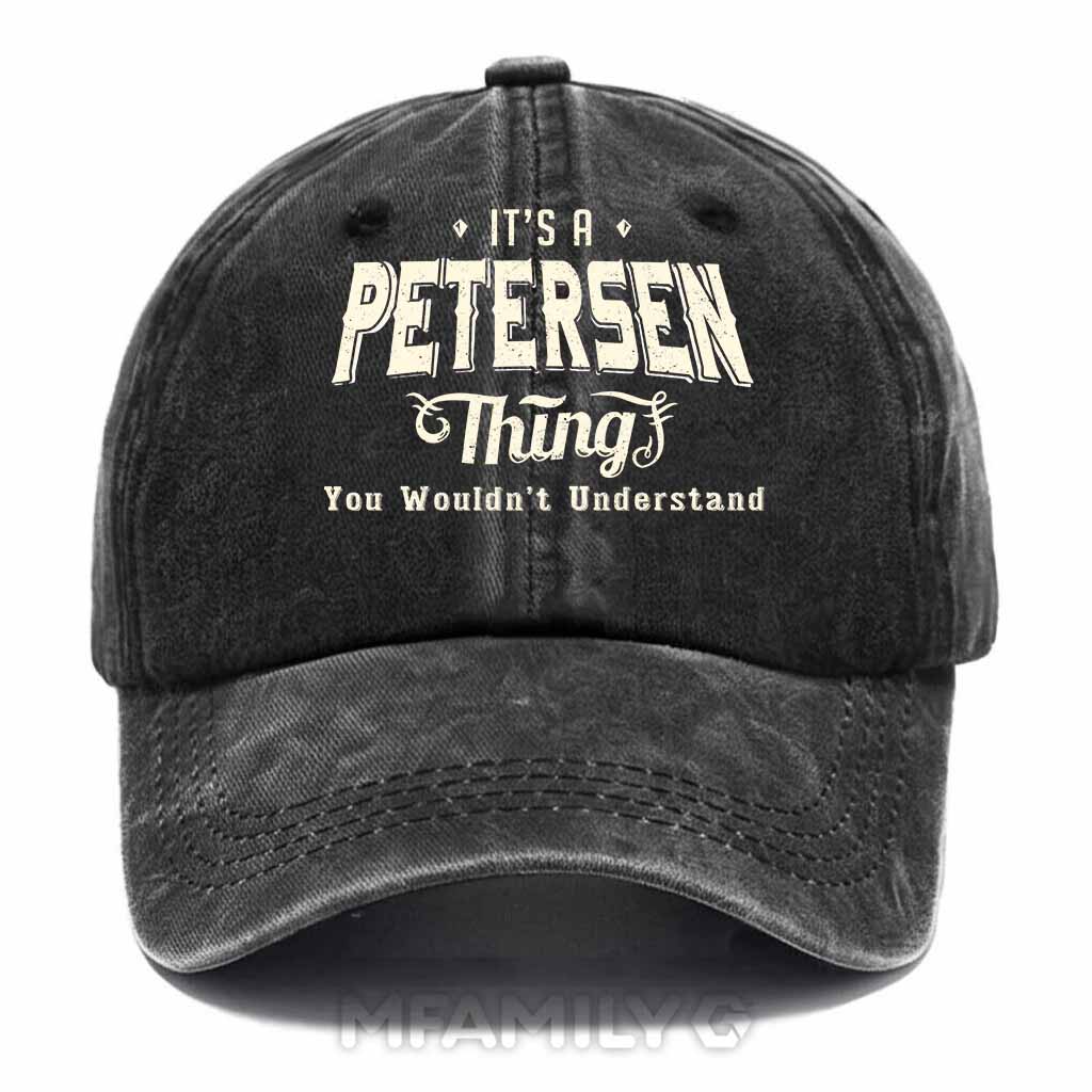 Petersen Thing Washed Baseball Cap