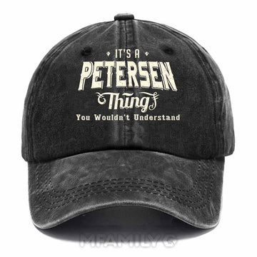 Petersen Thing Washed Baseball Cap