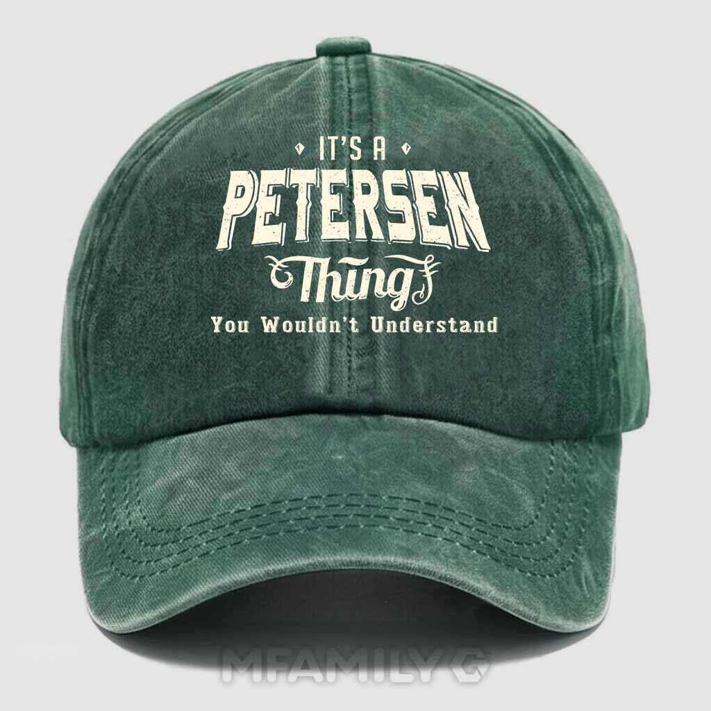 Petersen Thing Washed Baseball Cap