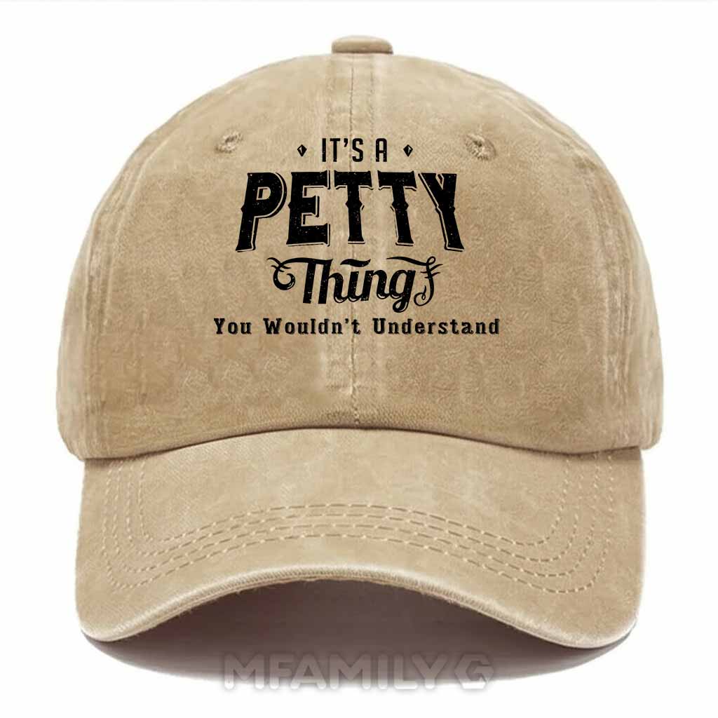 Petty Thing Washed Baseball Cap