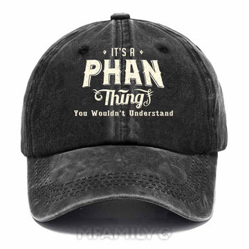 Phan Thing Washed Baseball Cap