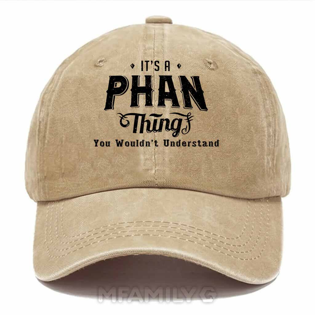 Phan Thing Washed Baseball Cap