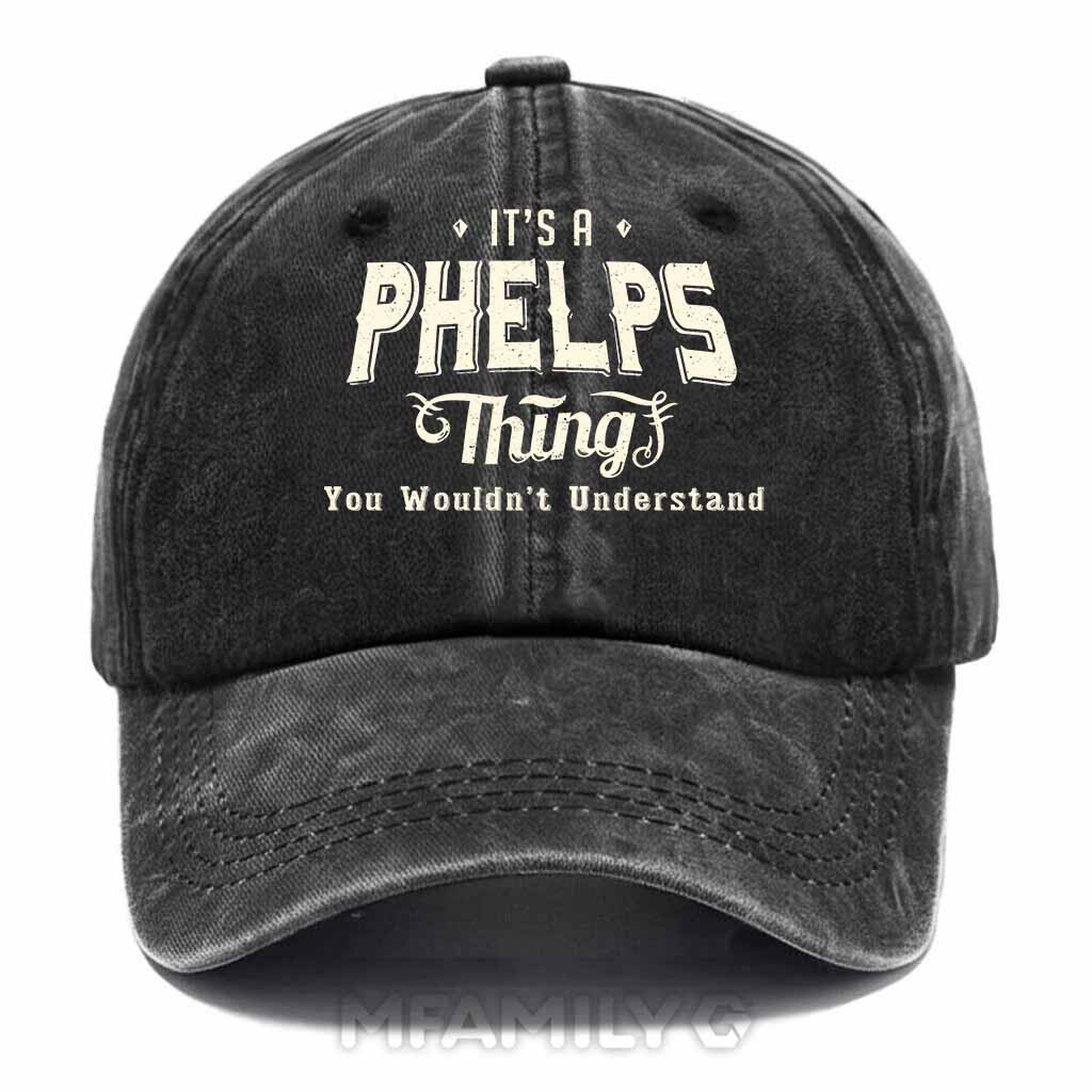 Phelps Thing Washed Baseball Cap