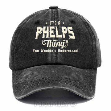 Phelps Thing Washed Baseball Cap