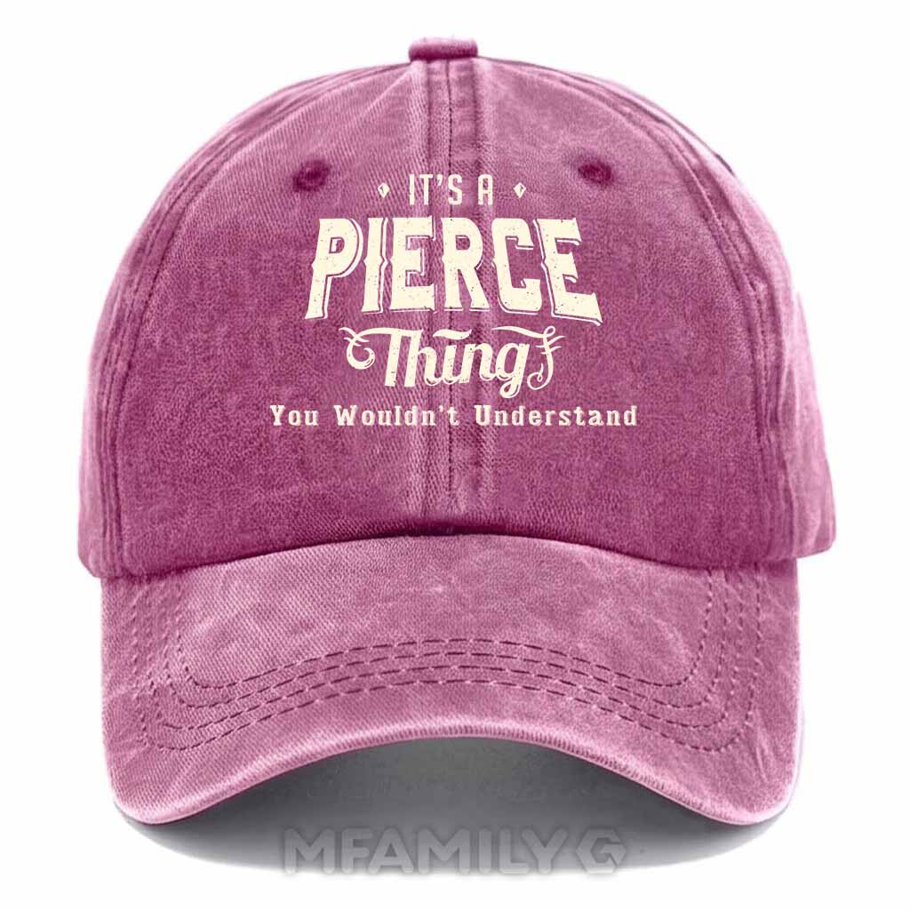 Pierce Thing Washed Baseball Cap