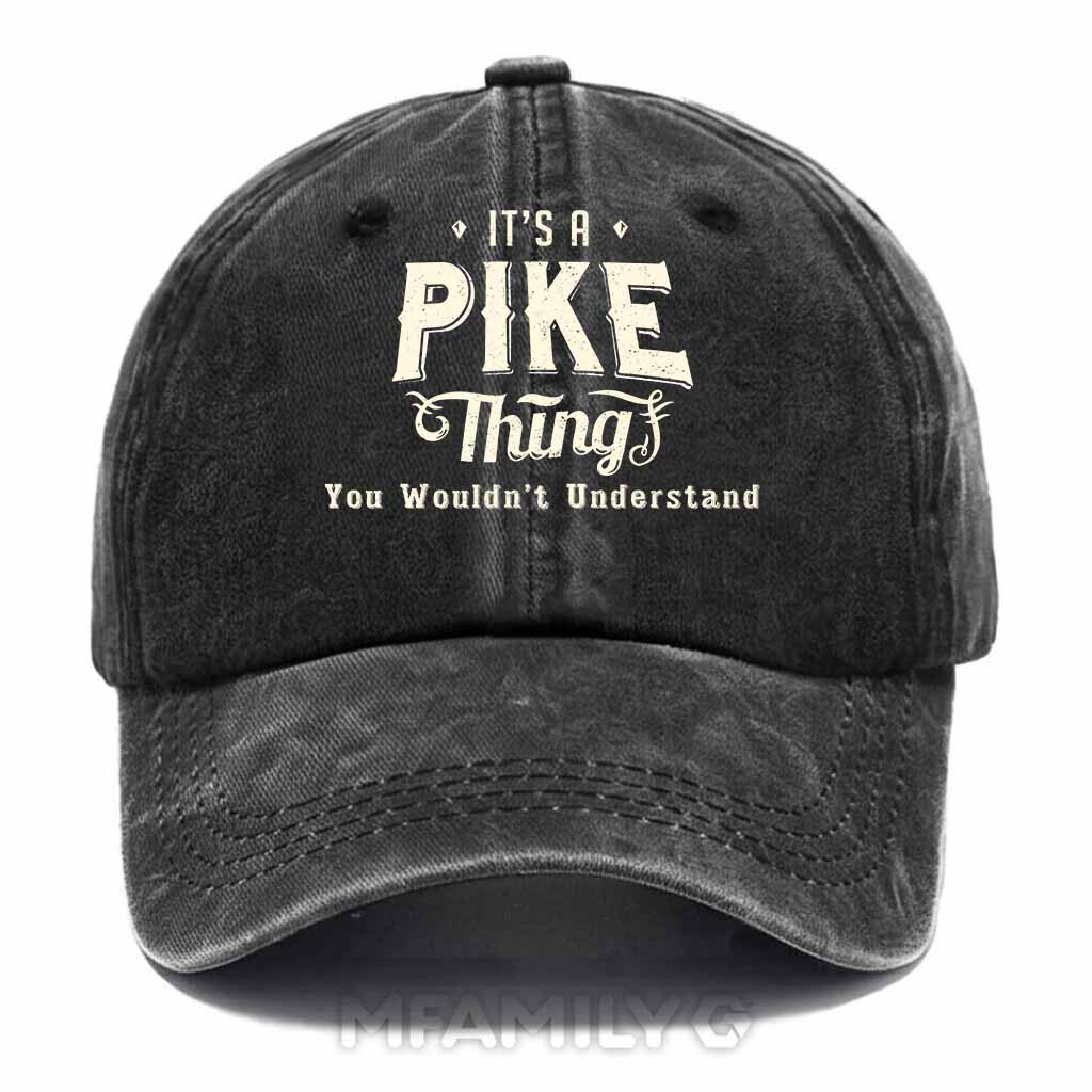 Pike Thing Washed Baseball Cap