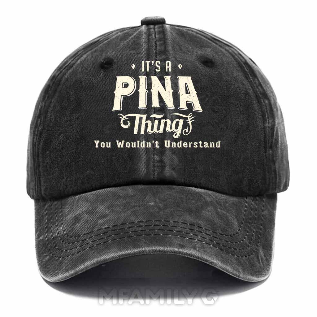 Pina Thing Washed Baseball Cap