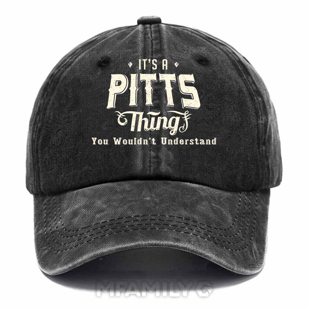 Pitts Thing Washed Baseball Cap