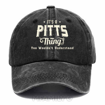 Pitts Thing Washed Baseball Cap
