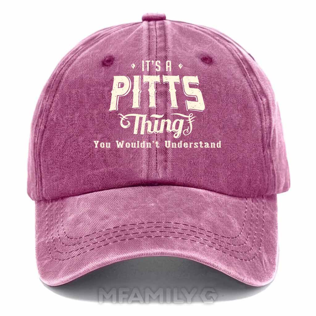Pitts Thing Washed Baseball Cap