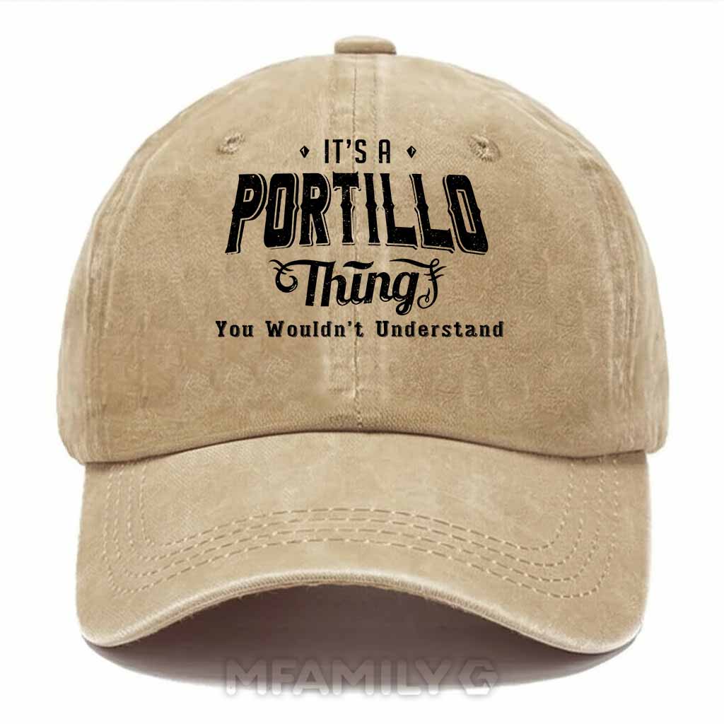 Portillo Thing Washed Baseball Cap