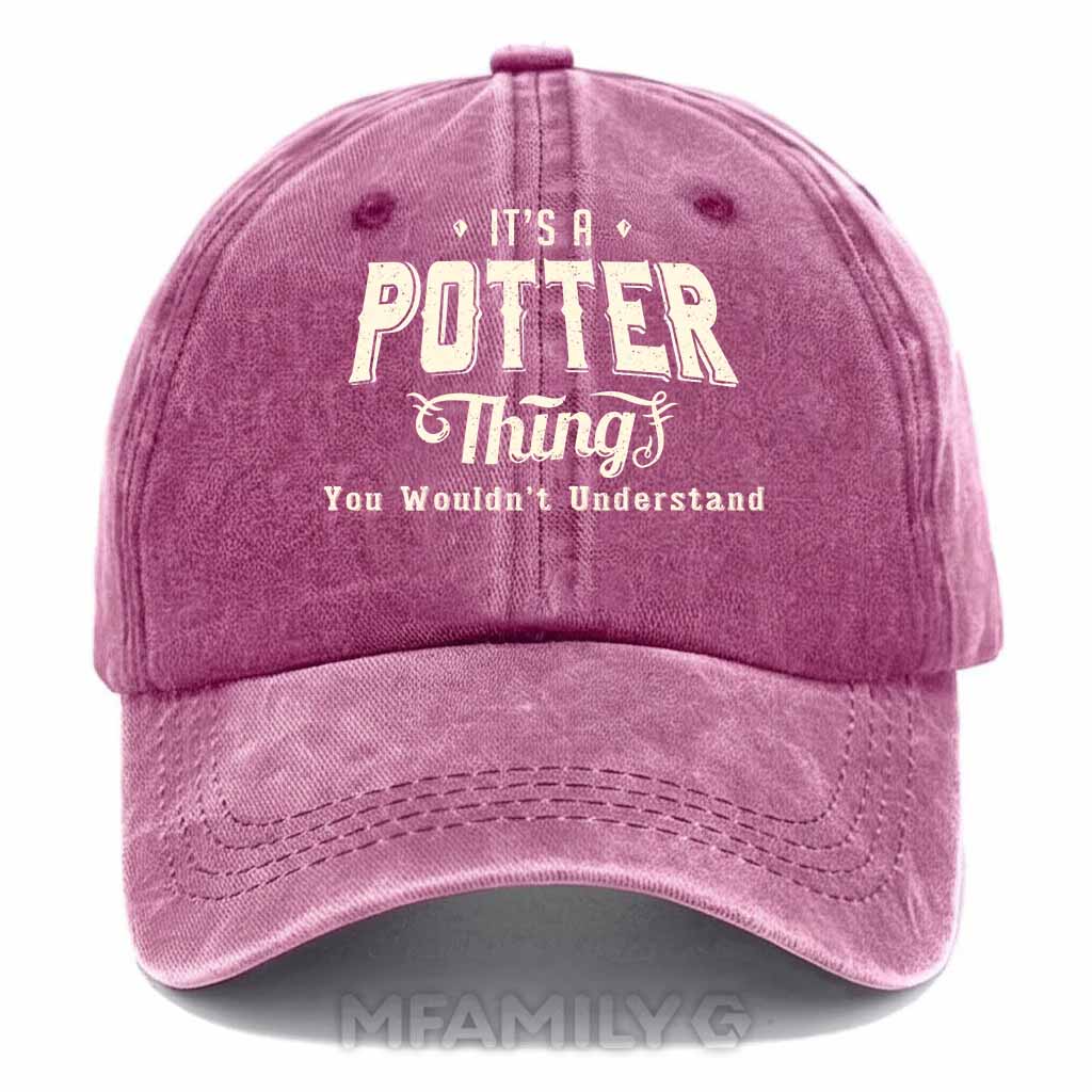Potter Thing Washed Baseball Cap