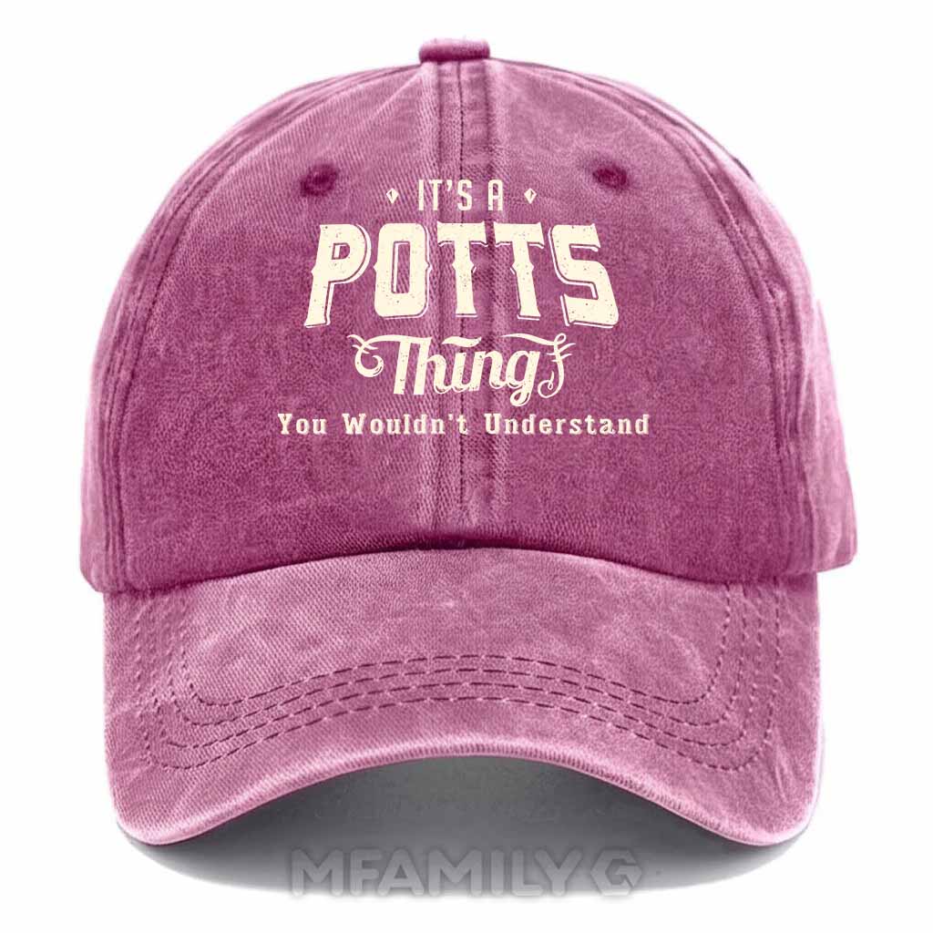 Potts Thing Washed Baseball Cap