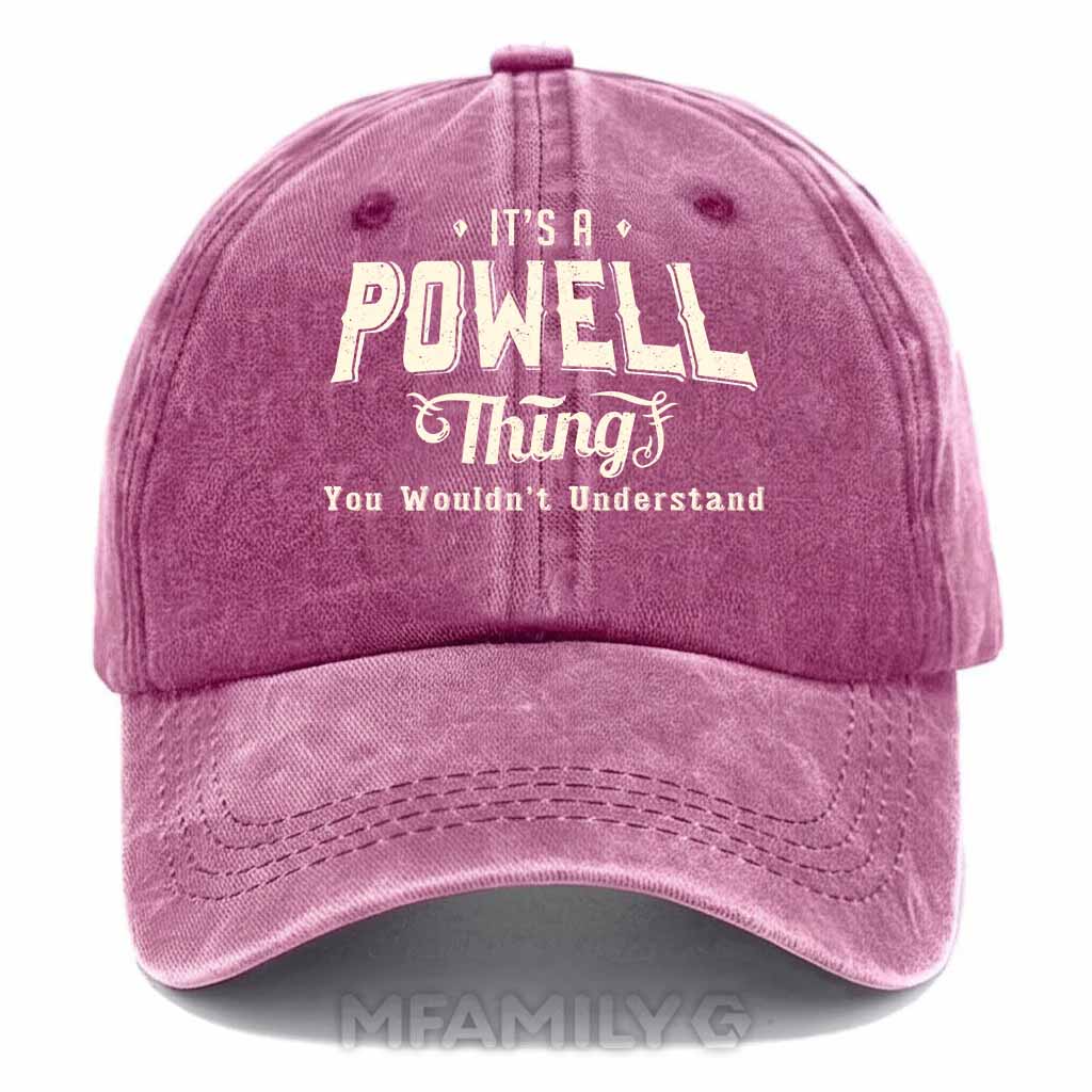 Powell Thing Washed Baseball Cap