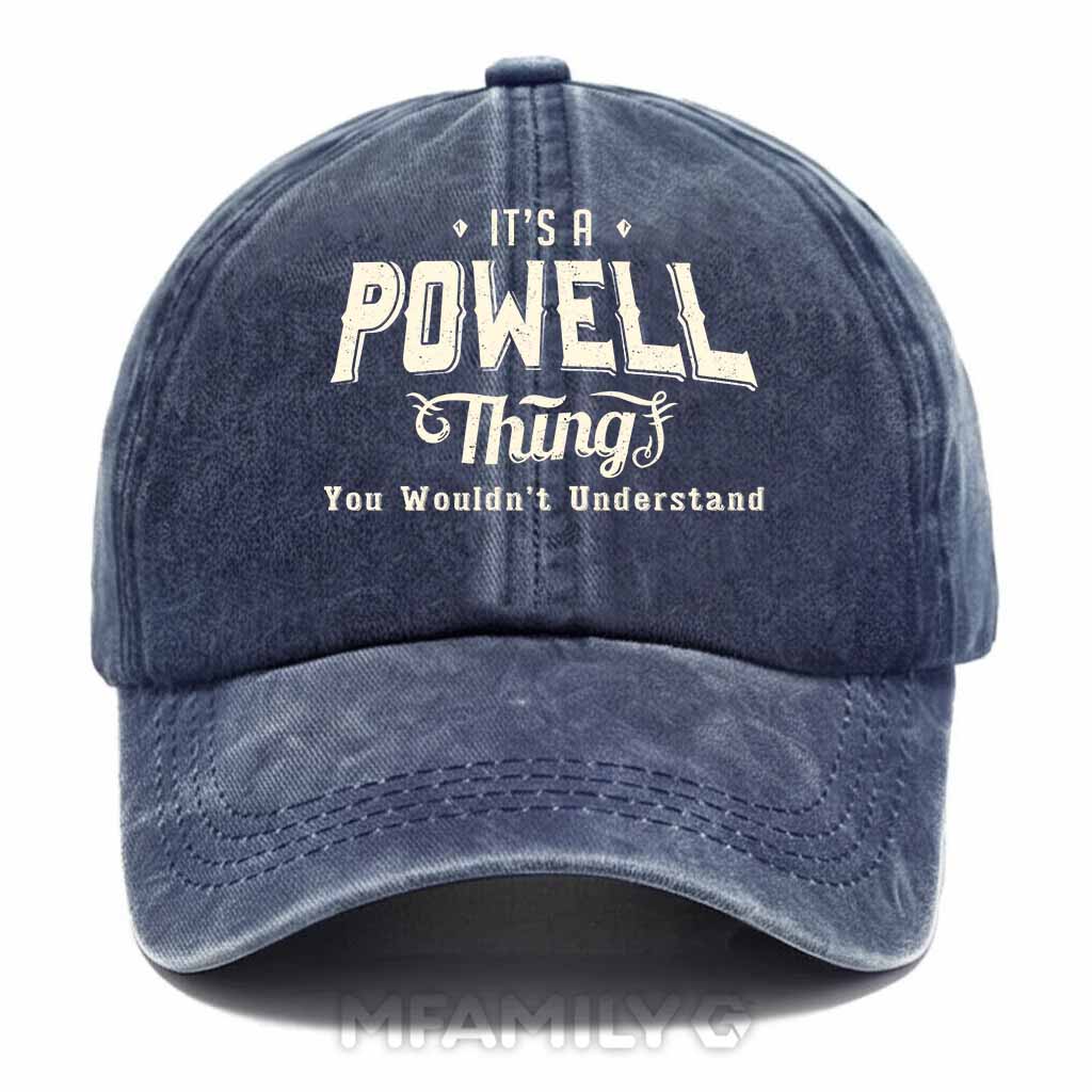 Powell Thing Washed Baseball Cap