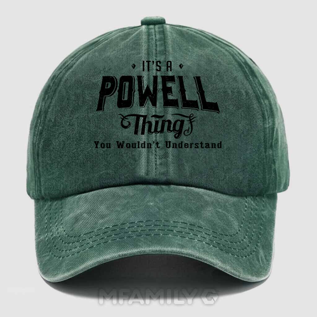 Powell Thing Washed Baseball Cap
