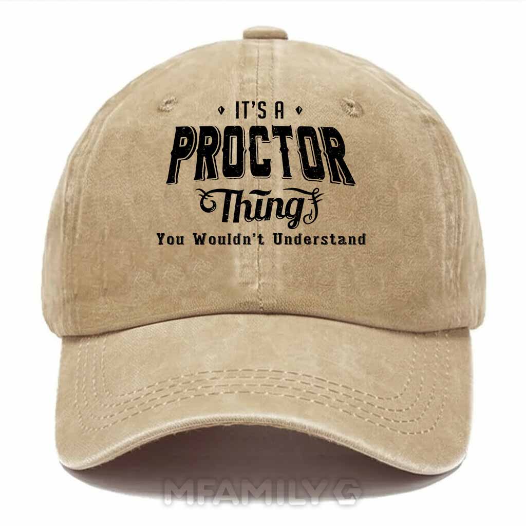 Proctor Thing Washed Baseball Cap