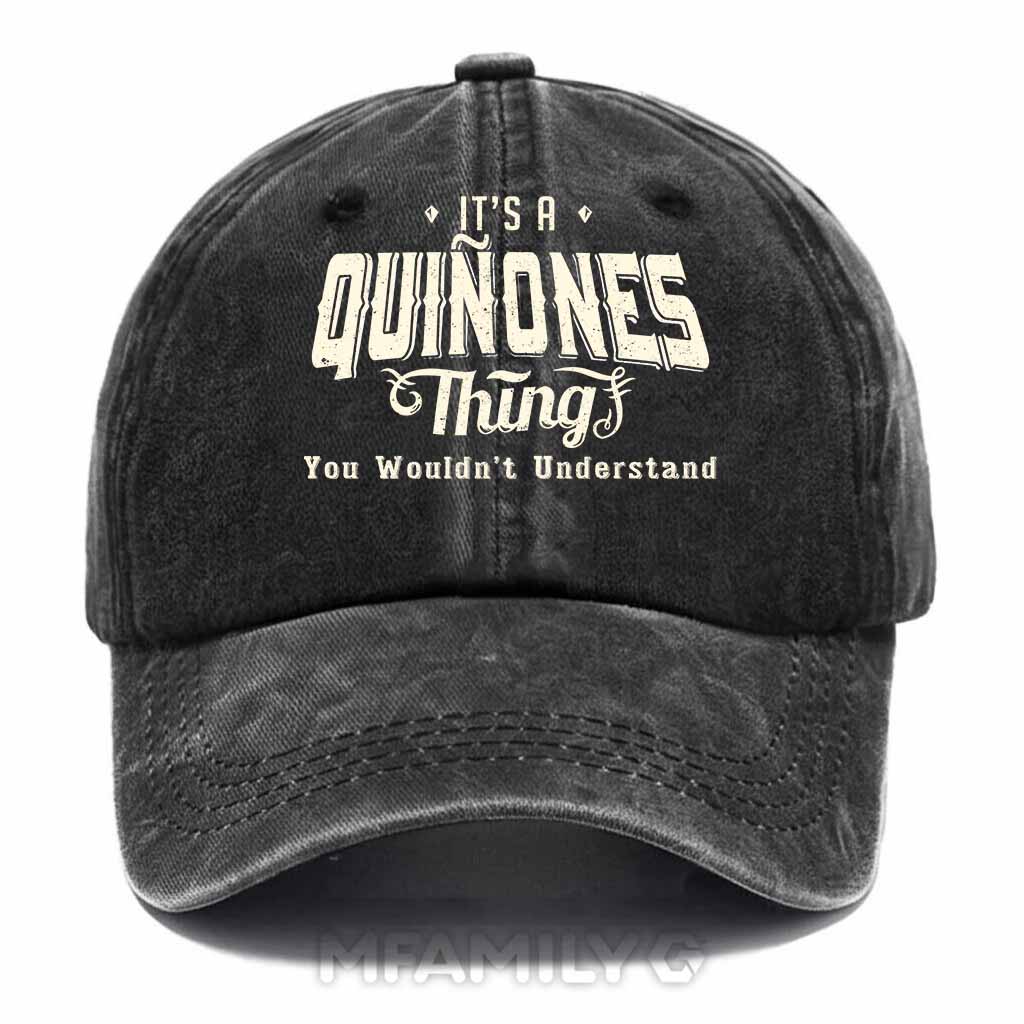 Quinones Thing Washed Baseball Cap