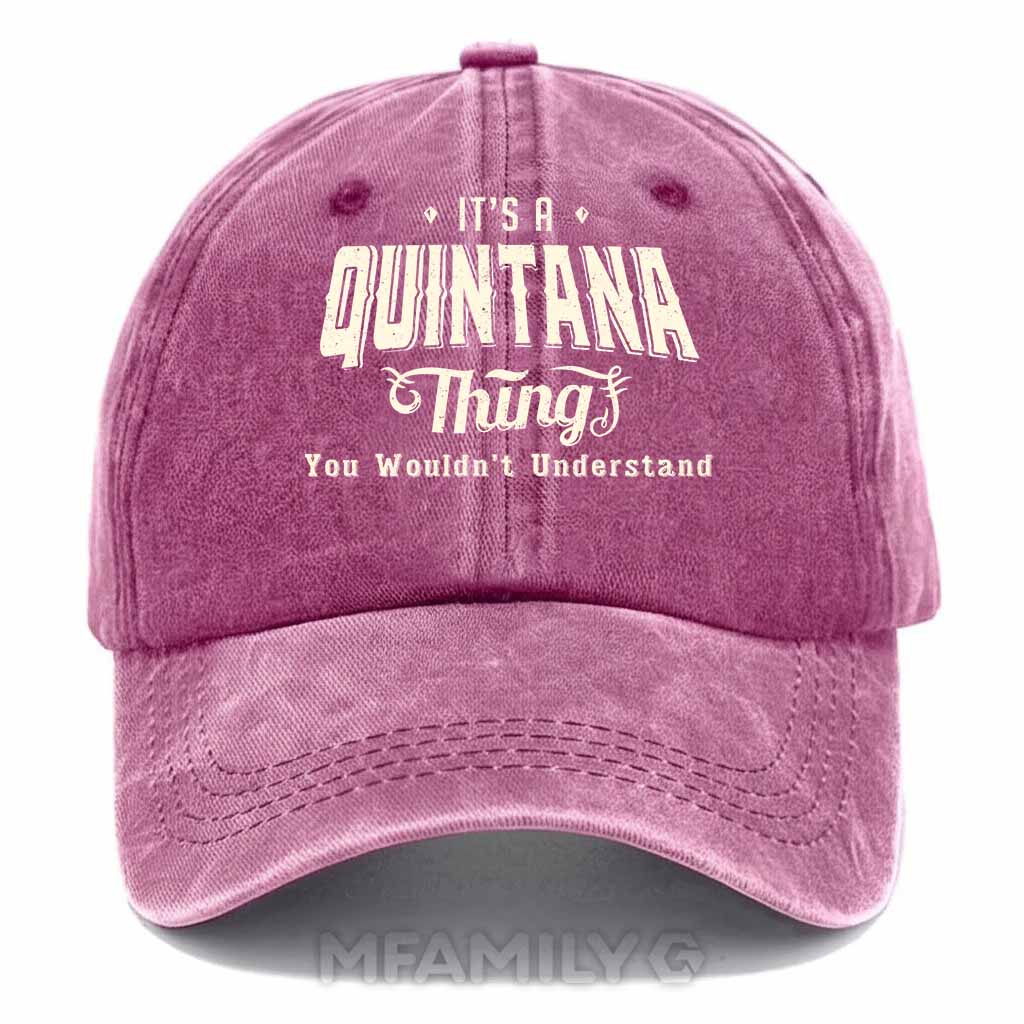 Quintana Thing Washed Baseball Cap