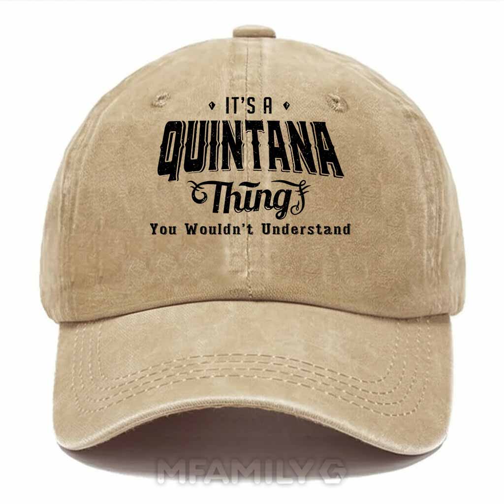 Quintana Thing Washed Baseball Cap