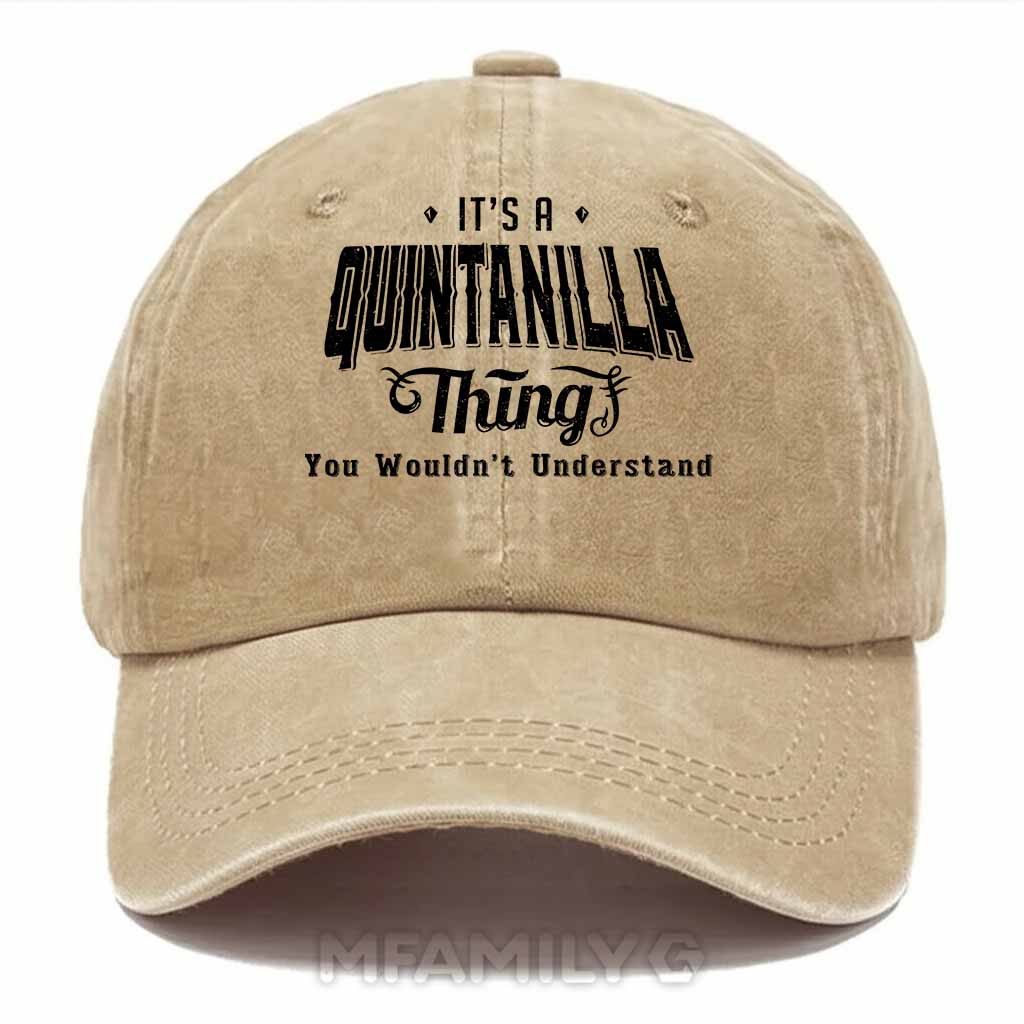 Quintanilla Thing Washed Baseball Cap