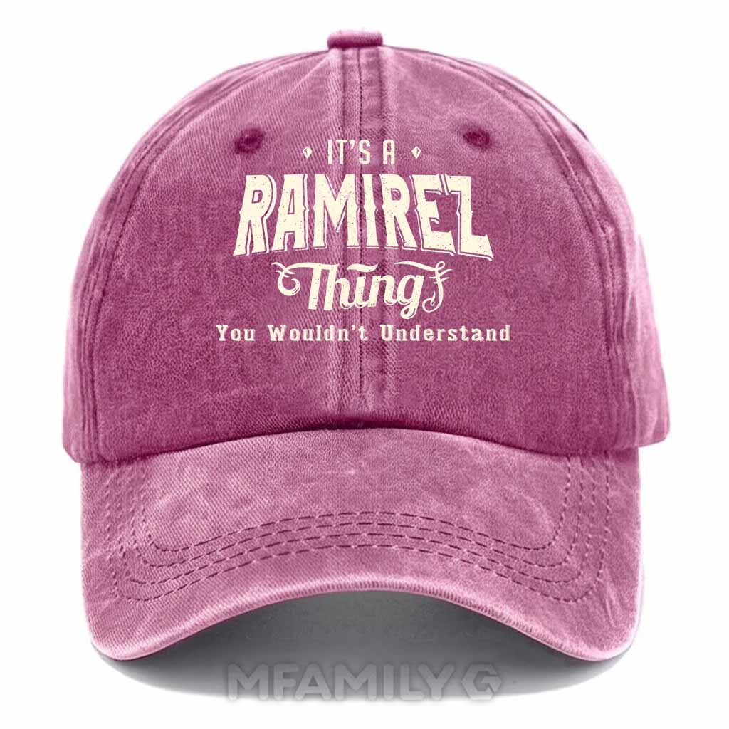 Ramirez Thing Washed Baseball Cap