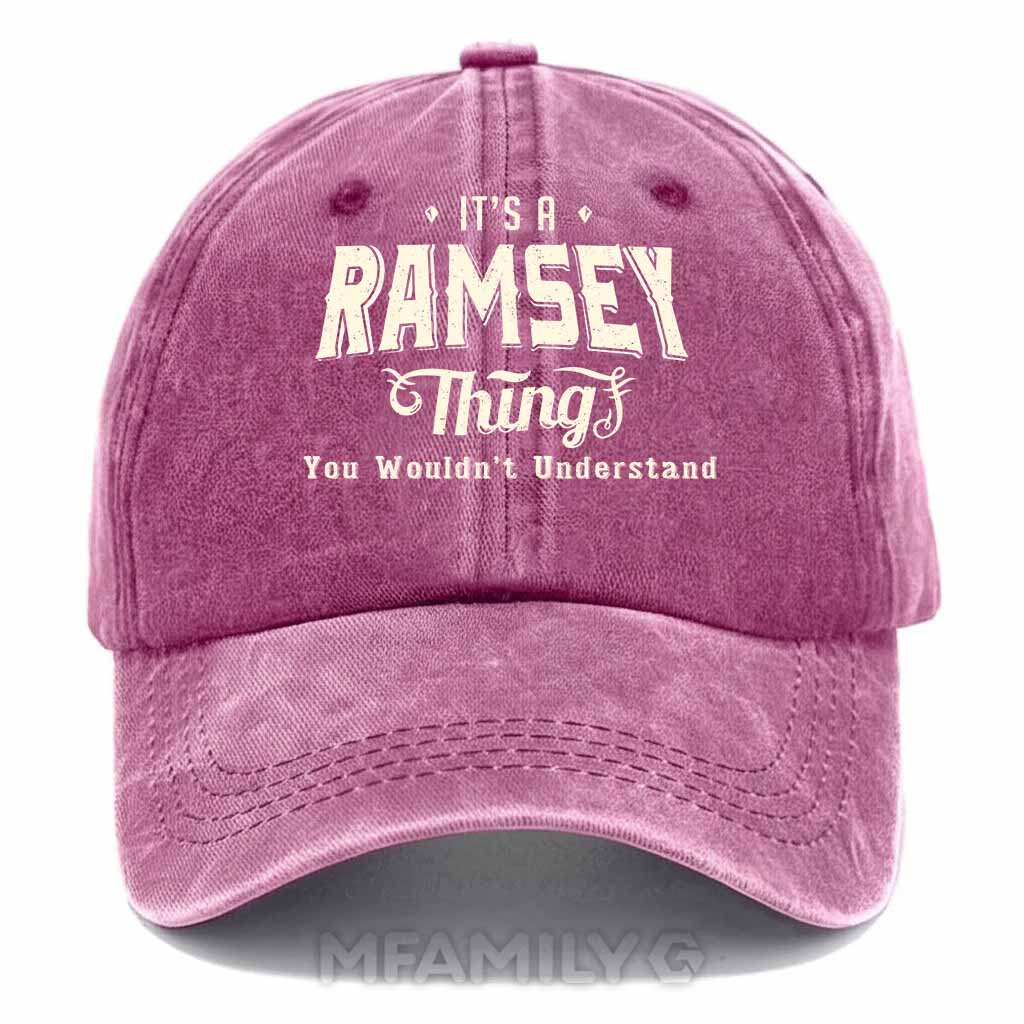 Ramsey Thing Washed Baseball Cap