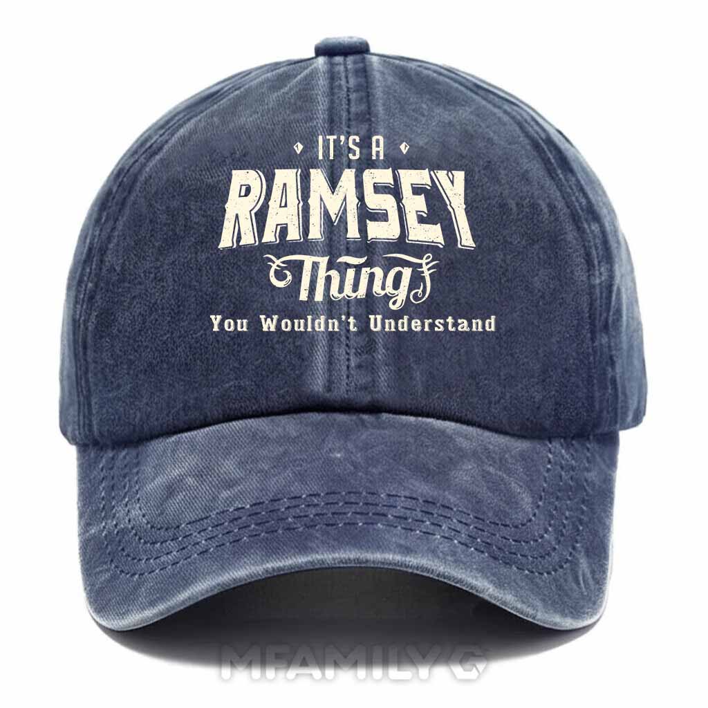 Ramsey Thing Washed Baseball Cap