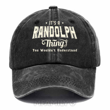 Randolph Thing Washed Baseball Cap