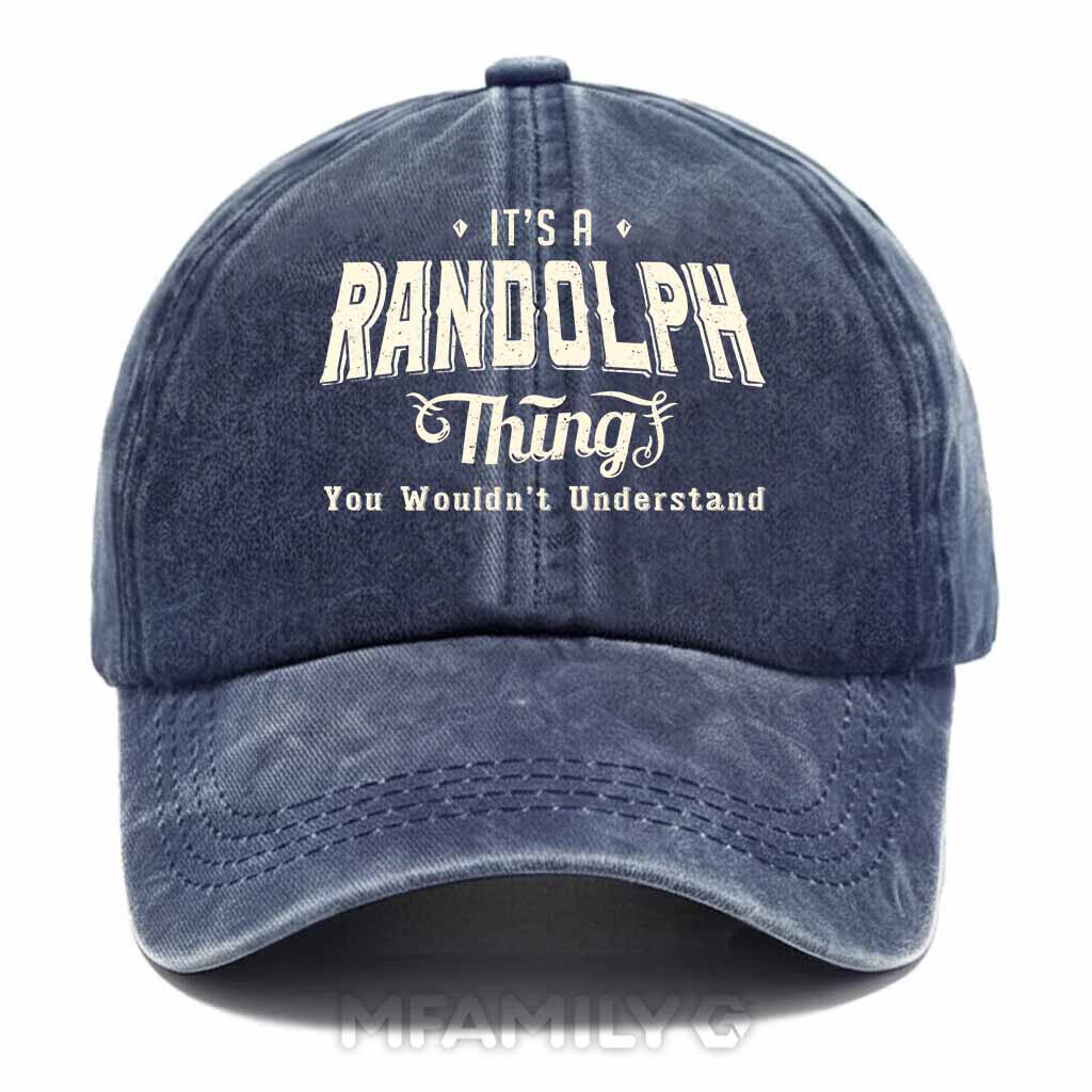 Randolph Thing Washed Baseball Cap