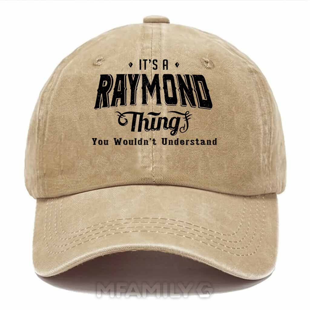 Raymond Thing Washed Baseball Cap